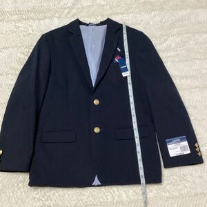 Izod Boys' Navy Blue Blazer with Gold Buttons NWT